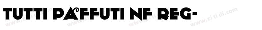 Tutti Paffuti NF Reg字体转换